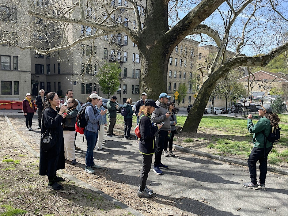 attendees at inwood hill park