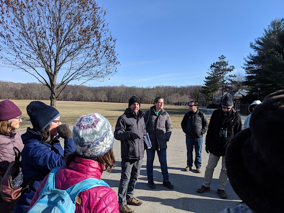 Van cortlandt park tour group