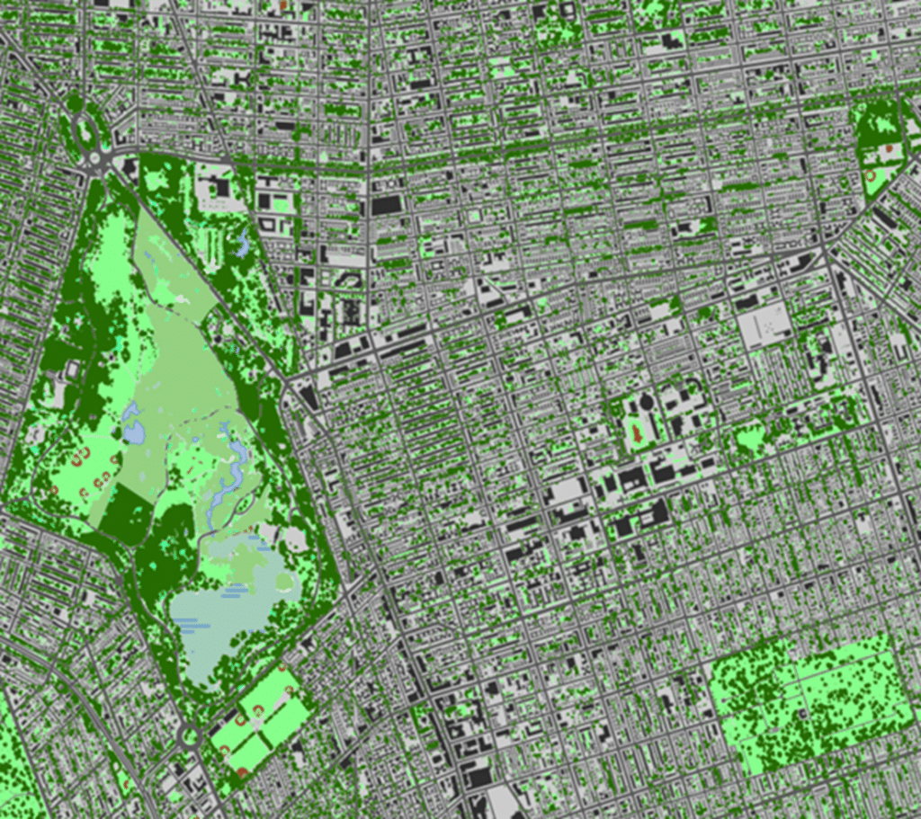 a map of brooklyn